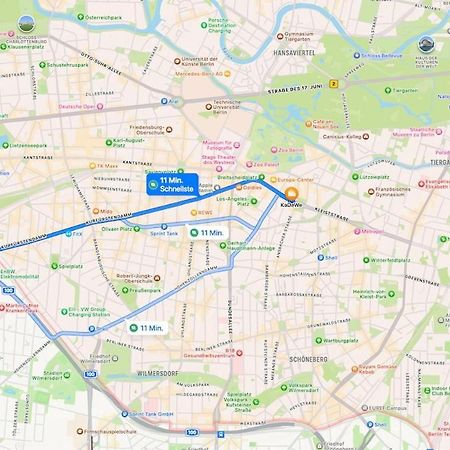 Studio Apt Messe & Ku'Damm Naehe Mit Parkplatz Berlin Bagian luar foto